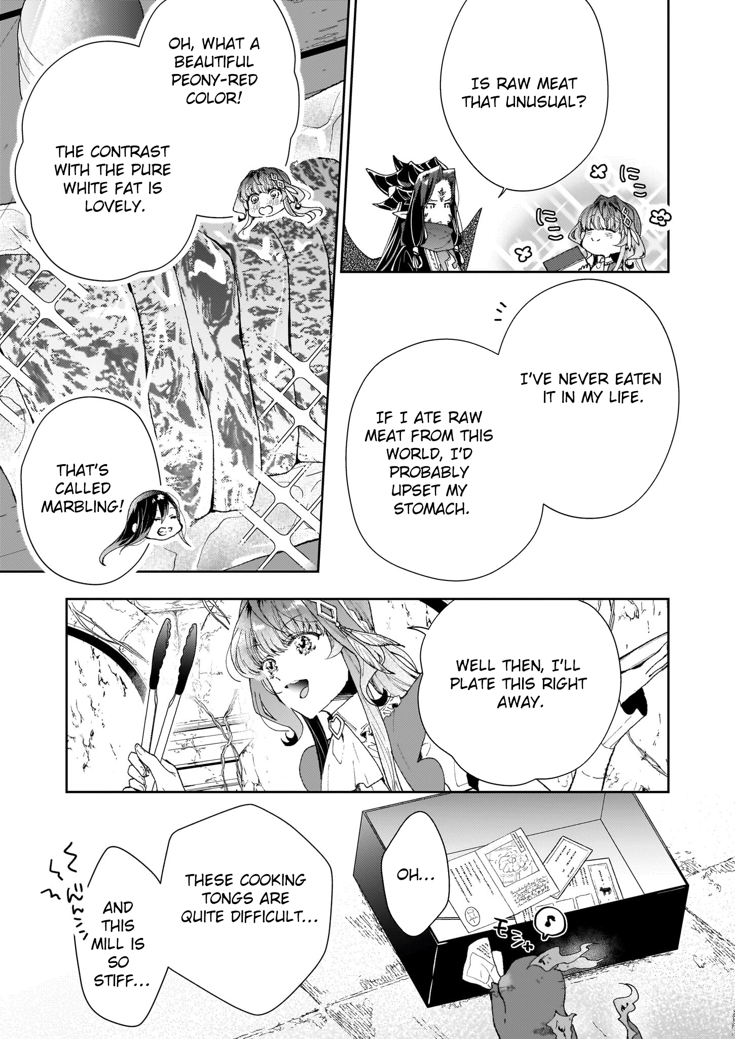 The Abandoned Sacrifice Feeds a Dark Dragon with Her "Delivery" Skill Chapter 5 - page 3